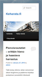 Mobile Screenshot of keharata.fi